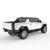 MASINA CU TELECOMANDA HUMMER EV ALB CU SCARA 1 LA 24 SuperHeroes ToysZone