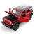 MASINUTA METALICA JEEP WRANGLER RUBICON 4XE ROSU CU SCARA 1 LA 32 SuperHeroes ToysZone
