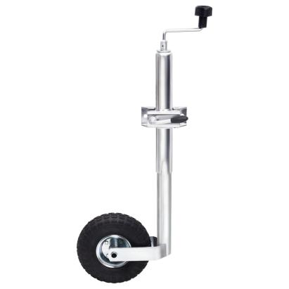 Roată de manevră remorcă & clemă despicată 48mm oțel galvanizat GartenMobel Dekor