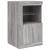 Servantă cu lumini LED, gri sonoma, 142,5x37x67 cm GartenMobel Dekor