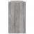 Servantă cu lumini LED, gri sonoma, 142,5x37x67 cm GartenMobel Dekor