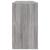Servantă cu lumini LED, gri sonoma, 142,5x37x67 cm GartenMobel Dekor