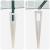 Set de stâlpi de gard Set de 2 Verde Metal acoperit cu PVC GartenMobel Dekor