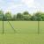 Set de Stâlpi de Împrejmuire PVC Set de 2 Verde PVC 25 x 1.5 m GartenMobel Dekor