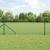 Gard din sârmă sudată cu 13 stâlpi cu ancoră verde 0.8x50 m metal GartenMobel Dekor