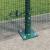 Gard din Sârmă Sudată cu 13 Stâlpi Flangați Verde 1.2x50 m Oțel GartenMobel Dekor
