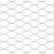 Gard Hexagonal  Gri 0.5x10 m Oțel, Stâlpi de Gard  cu Spike 7 buc Ø32 mm 80 cm Oțel galvanizat GartenMobel Dekor