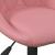 Scaun Bar Roz 46x44x(62,5-77,5) cm Catifea GartenMobel Dekor