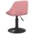Scaun Bar Roz 46x44x(62,5-77,5) cm Catifea GartenMobel Dekor