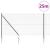 Set de Împrejmuire Set de 2 Gri Metal, Plastic 25 x 1.2 m GartenMobel Dekor