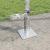 Gard hexagonal  1,4x10 m Oțel galvanizat, Stâlpi de gard  cu plăci de bază 7 buc Ø32mm 78,5cm Oțel galvanizat GartenMobel Dekor