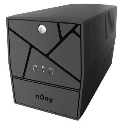 UPS 1500VA 900W 4 Prize Schuko cu protectie Repornire automata Regulator automat de tensiune Njoy Keen 1500 - UPLI-LI150KE-CG01B SafetyGuard Surveillance