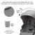 CARUCIOR KINDERKRAFT NEWLY, 3 IN 1, LIGHT GREY SuperHeroes ToysZone