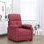 Fotoliu rabatabil electric, roșu vin, material textil GartenMobel Dekor