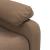 Fotoliu rabatabil electric, maro, material textil GartenMobel Dekor