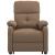 Fotoliu rabatabil electric, maro, material textil GartenMobel Dekor