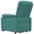 Fotoliu de masaj electric, verde închis, material textil GartenMobel Dekor
