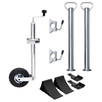 Roată manevră 48 mm 2 tub susținere/3 cleme despicate GartenMobel Dekor