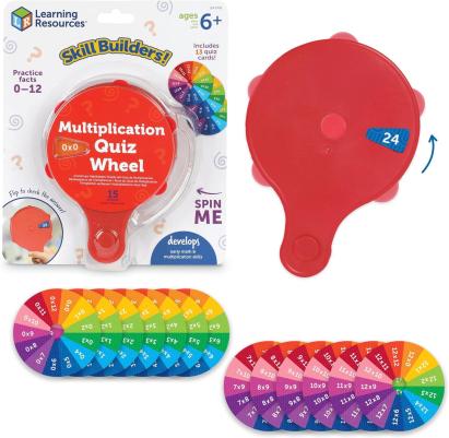 Set activitati educative - Rotita cu tabla inmultirii PlayLearn Toys