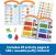 Set activitati educative cu abtibilduri - Culori, numere si forme PlayLearn Toys