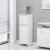 Set mobilier de baie, 3 piese, alb, lemn prelucrat GartenMobel Dekor