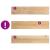 Trepte scari 4 buc Stejar masiv netratat 120x25x2 cm GartenMobel Dekor
