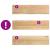 Trepte scari 4 buc Stejar masiv netratat 100x30x2 cm GartenMobel Dekor