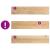 Trepte scari 4 buc Stejar masiv netratat 120x30x2 cm GartenMobel Dekor