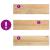Trepte scari 16 buc Stejar masiv netratat 90x30x2 cm GartenMobel Dekor