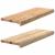 Trepte scari 2 buc Stejar masiv netratat 70x25x2 cm GartenMobel Dekor