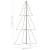 Brad Crăciun conic, 300 LED-uri, 120x220 cm, interior&exterior GartenMobel Dekor