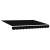 Marchiză manuală retractabilă neagră 350x250 cm GartenMobel Dekor
