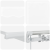 Marchiză Manuală Retractabilă Alb 350x250 cm GartenMobel Dekor