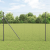 Posturi de gard  26 pcs Gri Ø32 mm 200 cm Oțel galvanizat GartenMobel Dekor