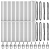 Pancarde cu plăci de bază 52 pcs Ø32mm 88,5cm Oțel galvanizat GartenMobel Dekor