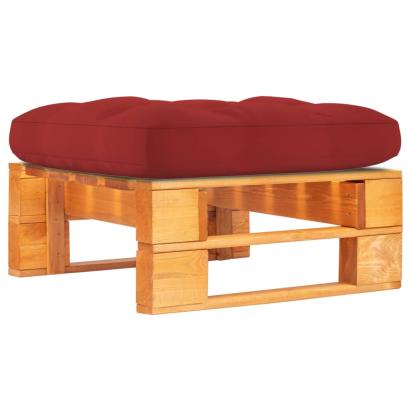 Otoman din paleți de grădină, maro miere, lemn de pin tratat GartenMobel Dekor