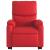 Fotoliu electric masaj rabatabil cu ridicare, roșu GartenMobel Dekor