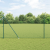 Set de Garduri Set de 2 Verde Metal 25 x 1.5 m Rezistent GartenMobel Dekor