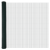 Set de Garduri Set de 2 Verde Metal 25 x 1.5 m Rezistent GartenMobel Dekor