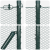Set de Garduri Set de 2 Verde Metal 25 x 1.5 m Rezistent GartenMobel Dekor