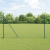 Gard Hexagonal  Verde 1.5x100 m Oțel, Stâlpi de Gard  cu Spike 13 buc Ø32 mm 170 cm Oțel Galvanizat GartenMobel Dekor