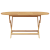 Set de dining pliabil 7 piese lemn solid tec , Scaune grădină  2 buc lemn solid tec GartenMobel Dekor