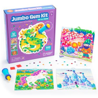 Set creativ cu diamante - Regatul basmelor PlayLearn Toys