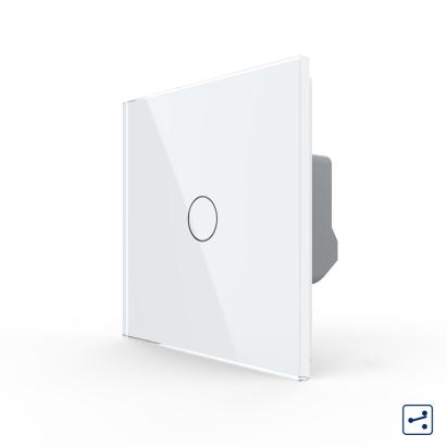Intrerupator Simplu Cap Scara / Cruce LIVOLO cu Touch - Serie Noua SmartElectro IntelligentHouse