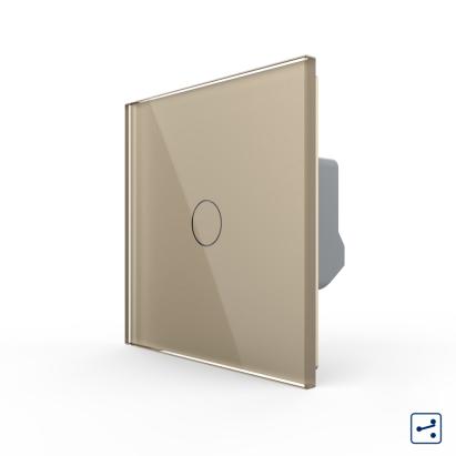 Intrerupator Simplu Cap Scara / Cruce LIVOLO cu Touch - Serie Noua SmartElectro IntelligentHouse