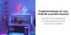 Kit 15 Panouri luminoase Nanoleaf Shapes Triangles, Iluminare LED RGBW, Senzor muzica, Cablu 2.5 m, Compatibil cu asistenti vocali SmartElectro IntelligentHouse