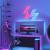 Kit 15 Panouri luminoase Nanoleaf Shapes Triangles, Iluminare LED RGBW, Senzor muzica, Cablu 2.5 m, Compatibil cu asistenti vocali SmartElectro IntelligentHouse