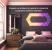 Kit 15 Panouri luminoase Nanoleaf Shapes Triangles, Iluminare LED RGBW, Senzor muzica, Cablu 2.5 m, Compatibil cu asistenti vocali SmartElectro IntelligentHouse