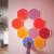 Kit 9 Panouri luminoase Nanoleaf Shapes Hexagons, 16 Milioane culori, Tehnologie LED RGBW, Cablu 2.5 m SmartElectro IntelligentHouse