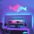 Pachet 3 Panouri luminaose Nanoleaf Shapes Triangles, 16 Milioane culori, Iluminare LED RGBW, Temperatura culoare reglabila SmartElectro IntelligentHouse